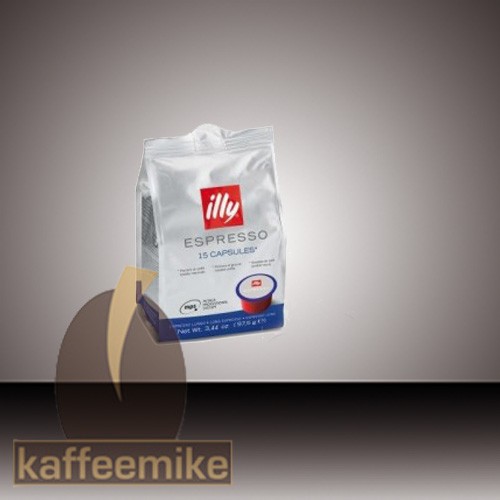 Illy MPS 15 Kapseln Espresso Roestung L je 6,5g