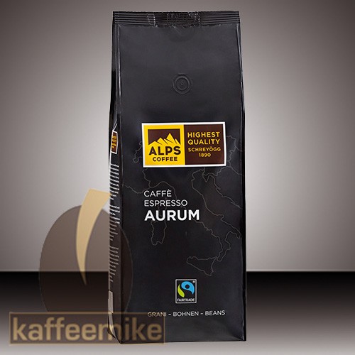 Alps Coffee Aurum Fairtrade - 1000g Bohnen