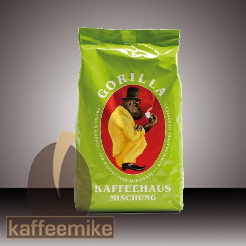 Gorilla Kaffeehaus Creme - Espresso Kaffee 1000g Bohnen