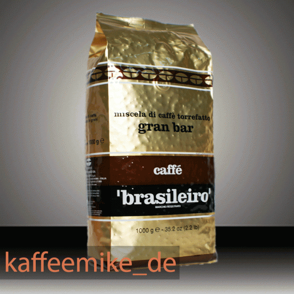 Danesi Kaffee Espresso - Brasileiro Gran Bar, 1000g Bohnen