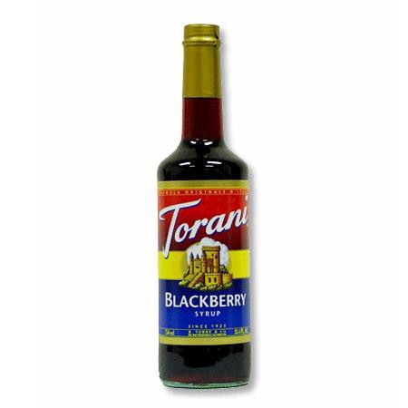Torani Sirup Blackberry 0,75l Flasche