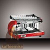 Royal Synchro Espressomaschine - 2gruppig rot