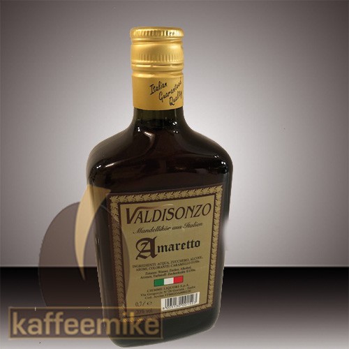 20% Amaretto - Likör Kaffeeshop und | & Wein Espresso Sekt Ihr Kaffemike | Shop Mandellikör kaffee | für 0,7l | Valdisonzo