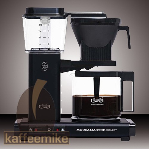 Moccamaster KBG 741 Select schwarz matt Filterkaffeemaschine mit Glaskanne