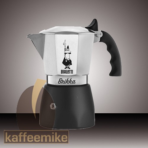 Bialetti New Brikka Espressokocher 2 Tassen